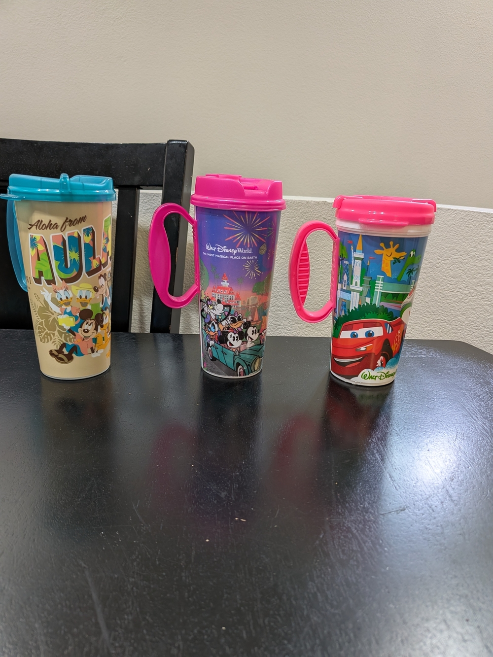 Disney Aulani Resort Hawaii & Disneyworld Refill Tumbler  Mickey & Friends